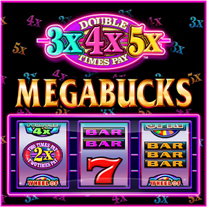 Classic MegaBucks 3-Reel Slot Machine With Major Win