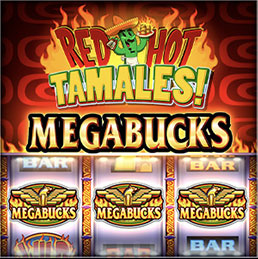 MegaBucks And Red Hot Tamales Online Slot Casino Game With Flaming Cactus And MegaBucks Big Win